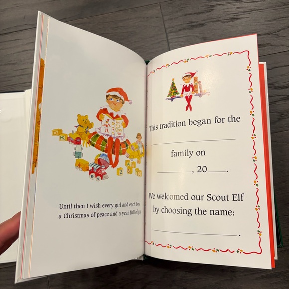 The Elf on the Shelf: A Christmas Tradition Book DOES NOT INCLUDE THE ELF - Picture 3 of 6